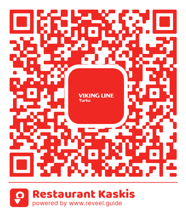 Image of the QR linking to the Restaurant Kaskis