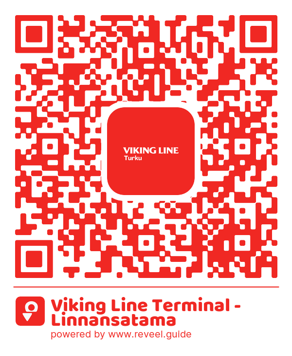 Image of the QR linking to the Viking Line Terminal - Linnansatama