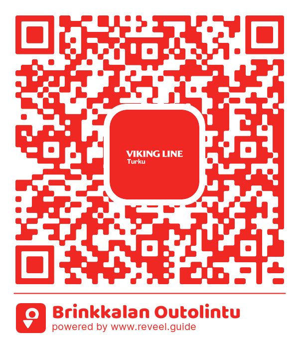 Image of the QR linking to the Brinkkalan Outolintu