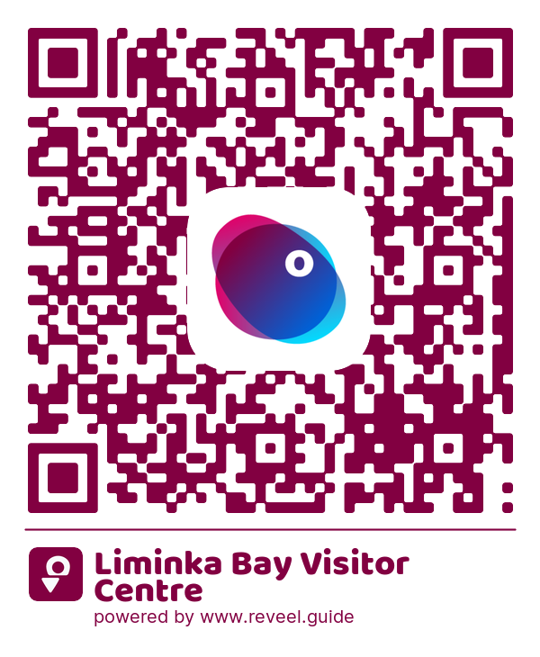 Image of the QR linking to the Liminka Bay Visitor Centre