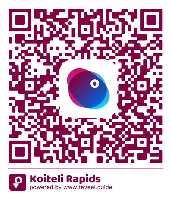 Image of the QR linking to the Koiteli Rapids