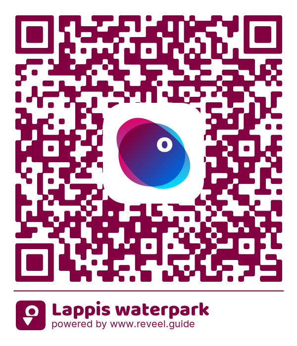 Image of the QR linking to the Lappis waterpark