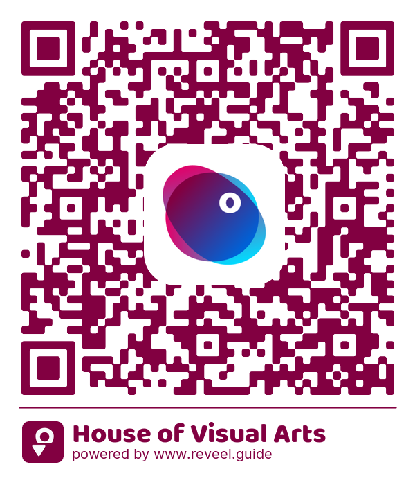 Image of the QR linking to the House of Visual Arts