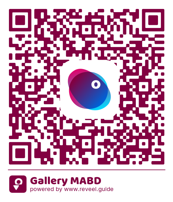 Image of the QR linking to the Gallery MABD