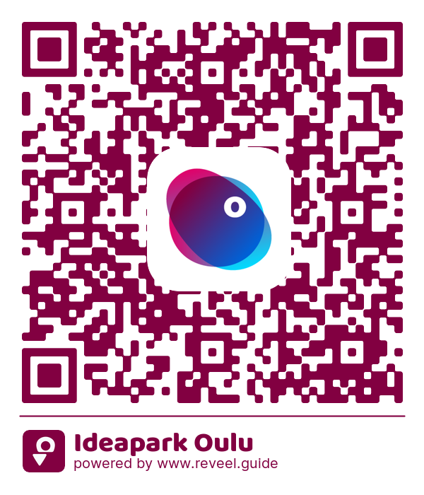 Image of the QR linking to the Ideapark Oulu