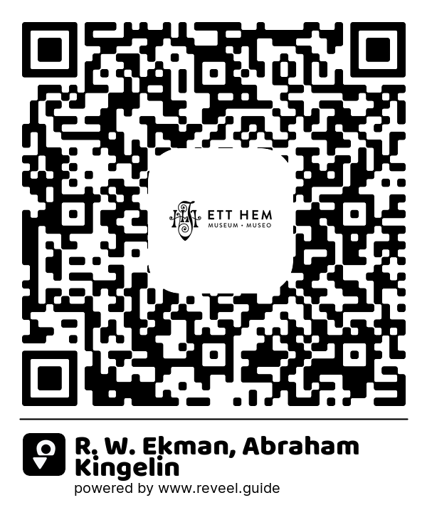 Image of the QR linking to the R. W. Ekman, Abraham Kingelin