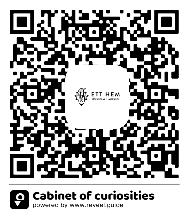 Image of the QR linking to the Cabinet of curiosities