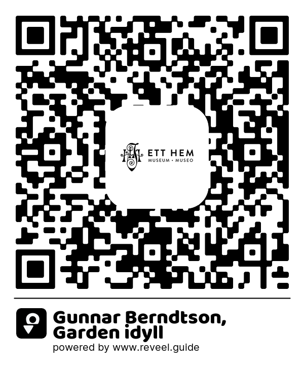 Image of the QR linking to the Gunnar Berndtson, Garden idyll