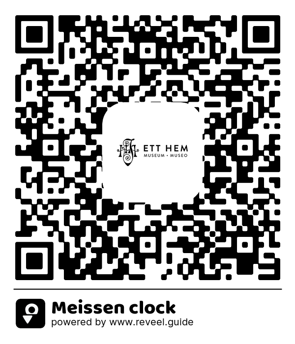 Image of the QR linking to the Meissen clock