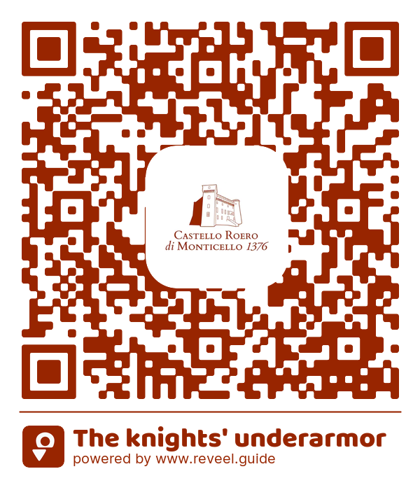 Image of the QR linking to the The knights' underarmor