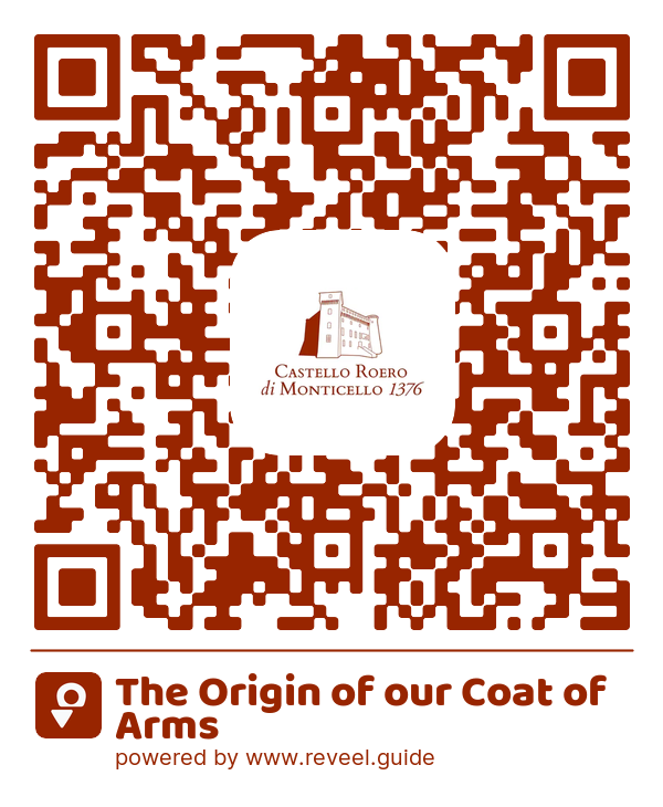 Image of the QR linking to the The Origin of our Coat of Arms