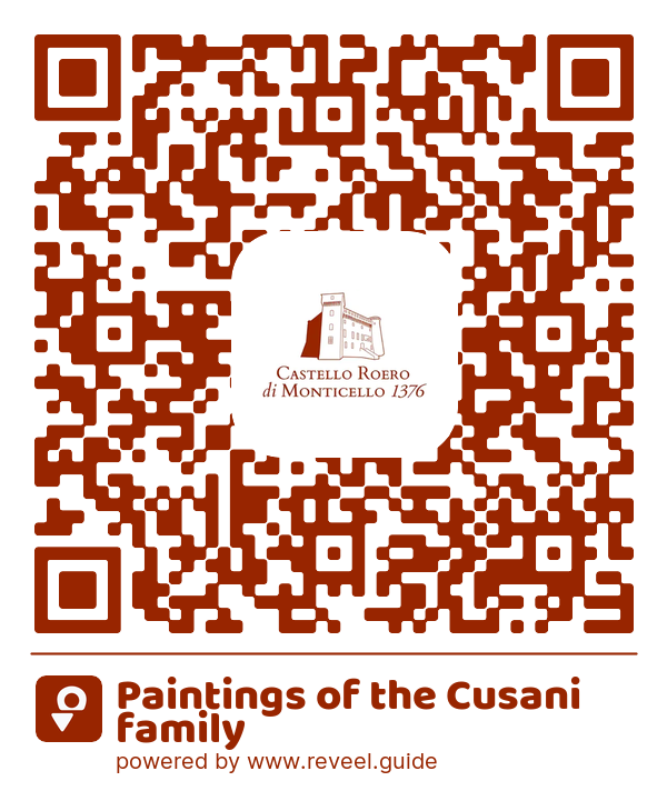 Image of the QR linking to the Paintings of the Cusani family