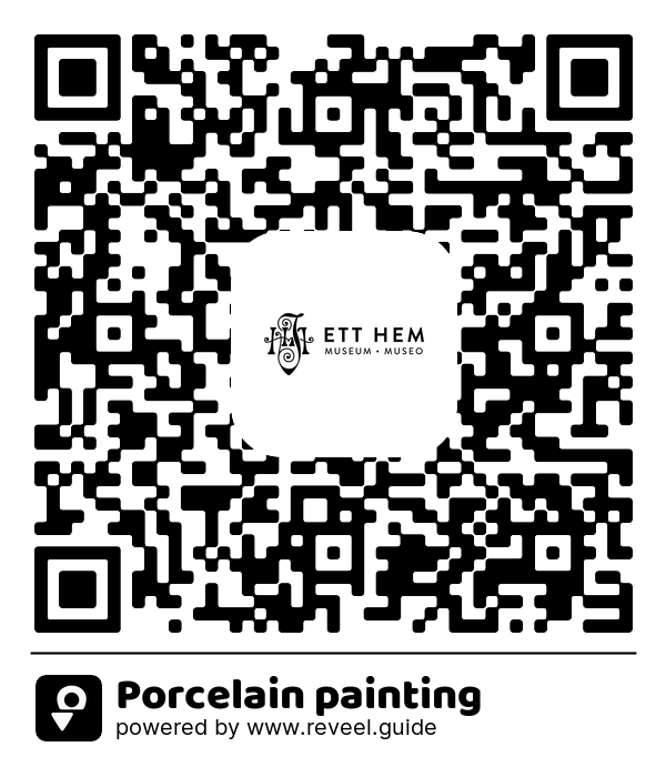 Image of the QR linking to the Porcelain painting