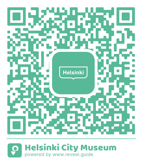 Image of the QR linking to the Helsinki City Museum