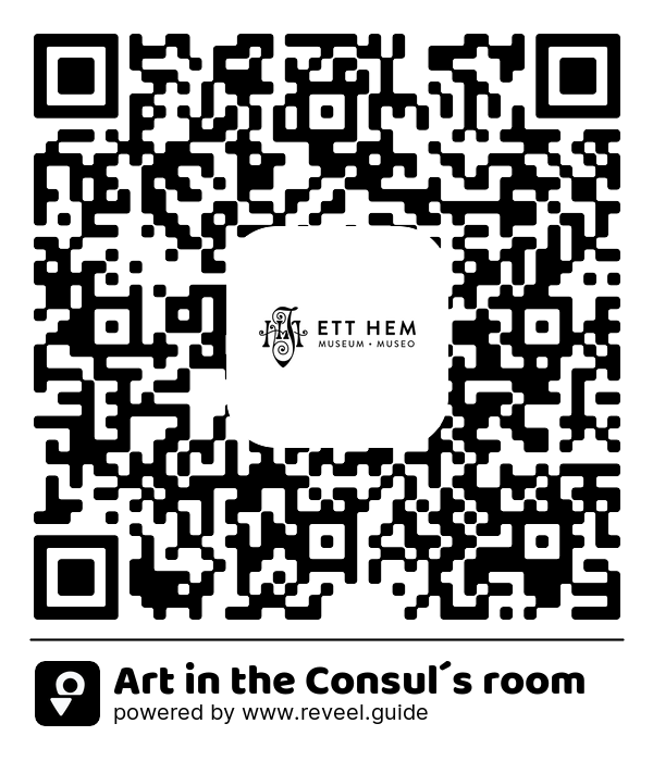 Image of the QR linking to the Art in the Consul´s room