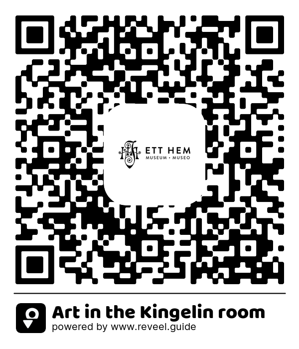 Image of the QR linking to the Art in the Kingelin room