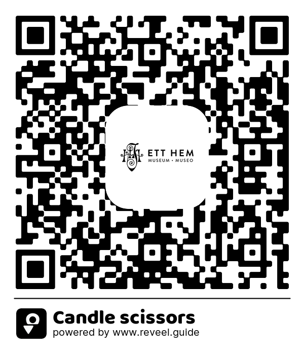 Image of the QR linking to the Candle scissors