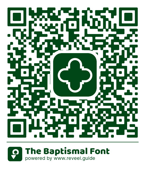Image of the QR linking to the The Baptismal Font