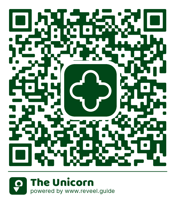 Image of the QR linking to the The Unicorn
