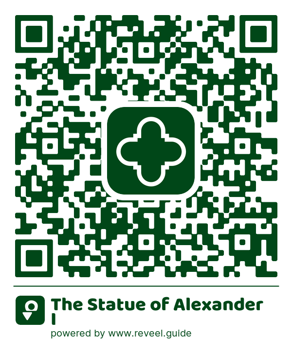 Image of the QR linking to the The Statue of Alexander I