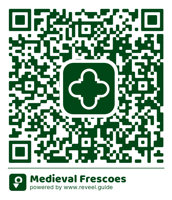 Image of the QR linking to the Medieval Frescoes