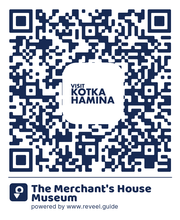 Image of the QR linking to the The Merchant's House Museum