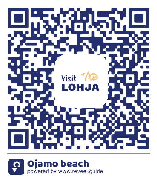 Image of the QR linking to the Ojamo beach
