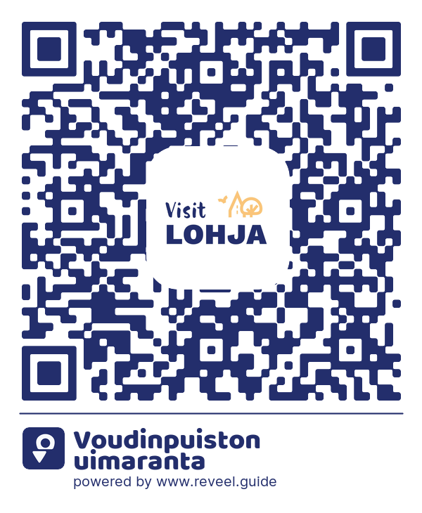 Image of the QR linking to the Voudinpuiston uimaranta