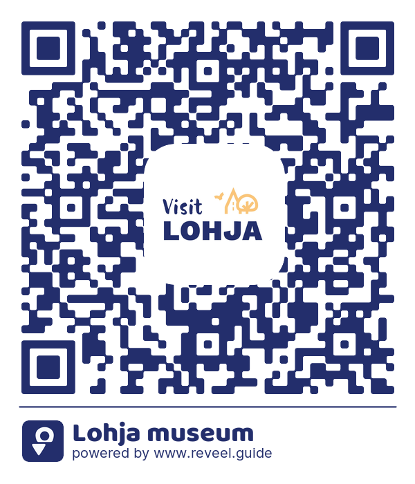 Image of the QR linking to the Lohja museum