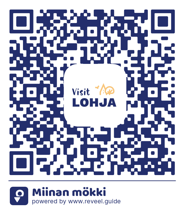 Image of the QR linking to the Miinan mökki