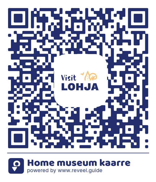 Image of the QR linking to the Home museum kaarre