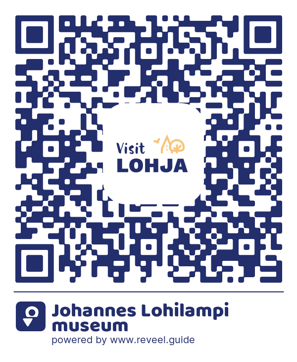 Image of the QR linking to the Johannes Lohilampi museum