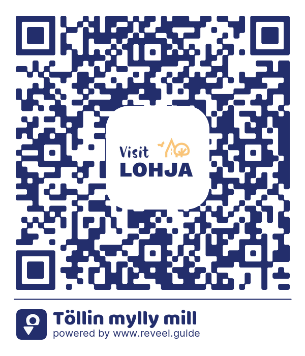 Image of the QR linking to the Töllin mylly mill
