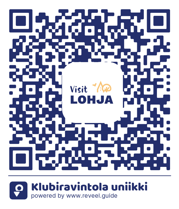 Image of the QR linking to the Klubiravintola uniikki