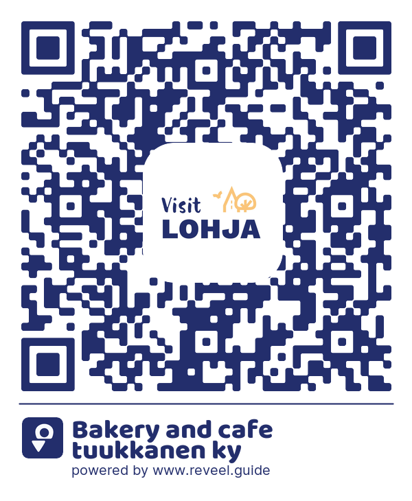 Image of the QR linking to the Bakery and cafe tuukkanen ky