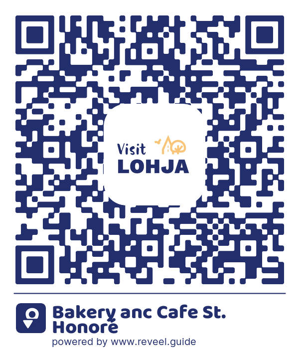 Image of the QR linking to the Bakery anc Cafe St. Honoré