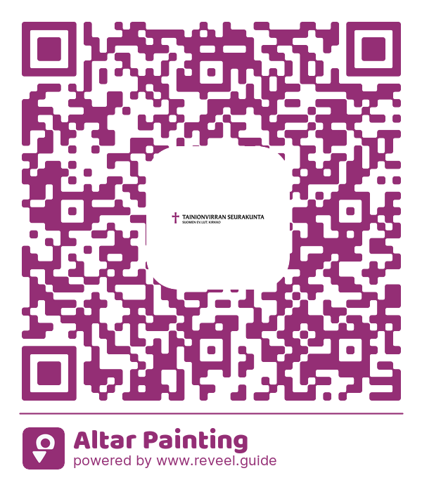 Image of the QR linking to the Altar Painting