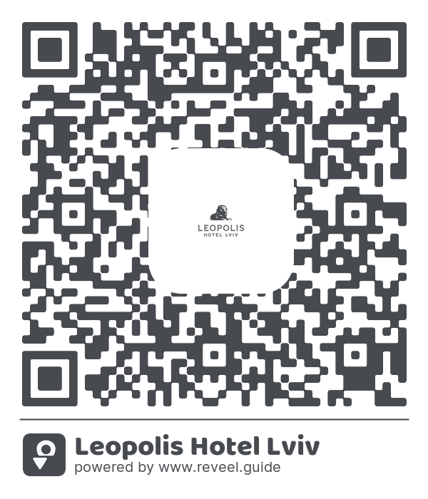 Image of the QR linking to the Leopolis Hotel Lviv