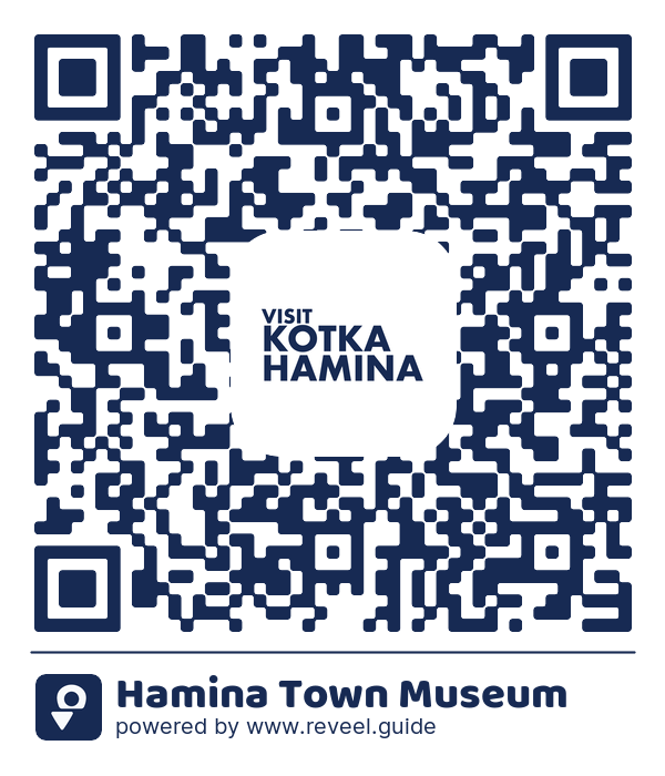 Image of the QR linking to the Hamina Town Museum