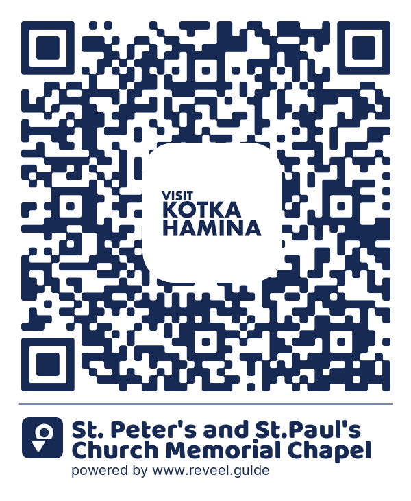 Image of the QR linking to the St. Peter's and St.Paul's Church Memorial Chapel
