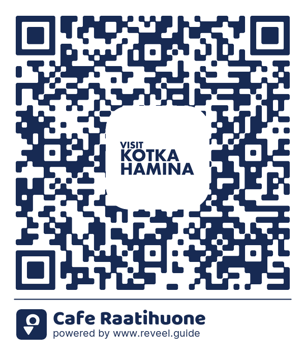 Image of the QR linking to the Café Raatihuone