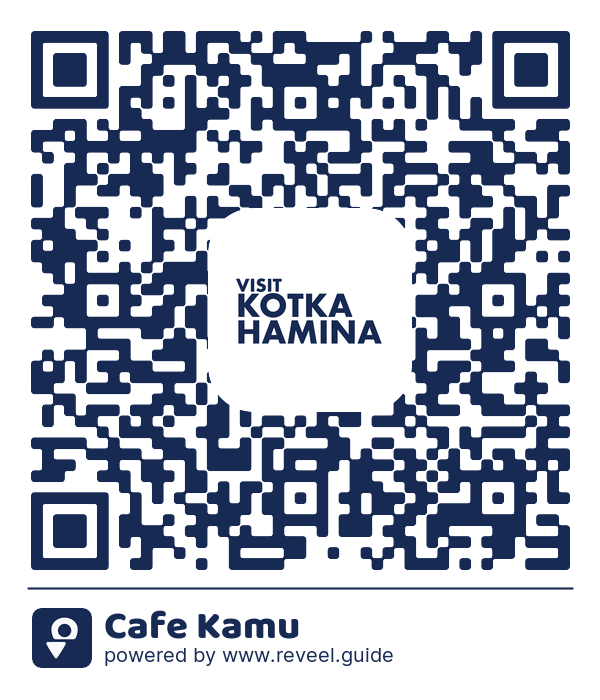 Image of the QR linking to the Café Kamu