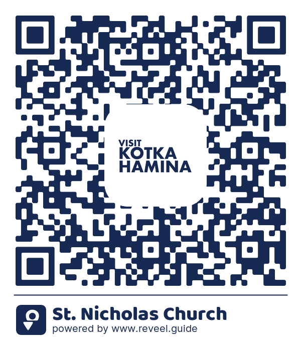 Image of the QR linking to the St. Nicholas Church