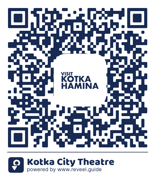 Image of the QR linking to the Kotka City Theatre