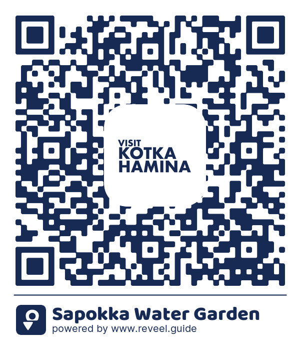 Image of the QR linking to the Sapokka Water Garden