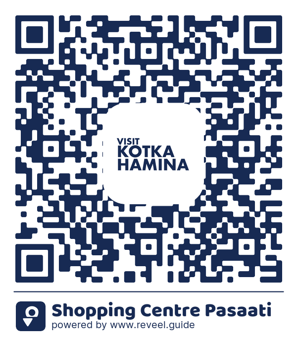 Image of the QR linking to the Shopping Centre Pasaati
