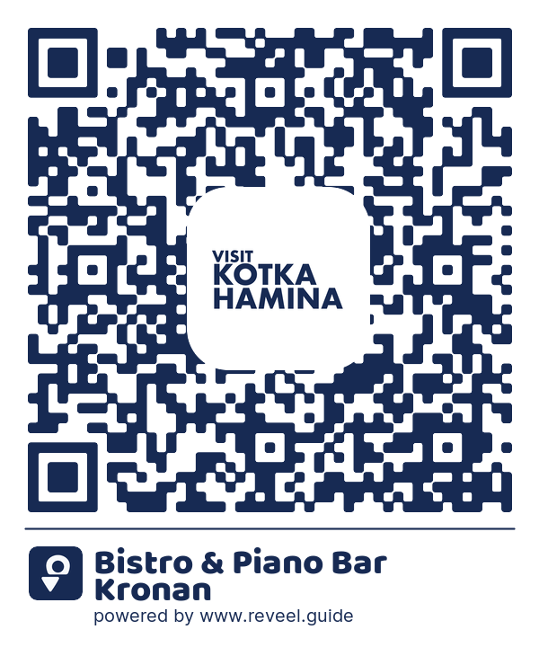 Image of the QR linking to the Bistro & Piano Bar Kronan