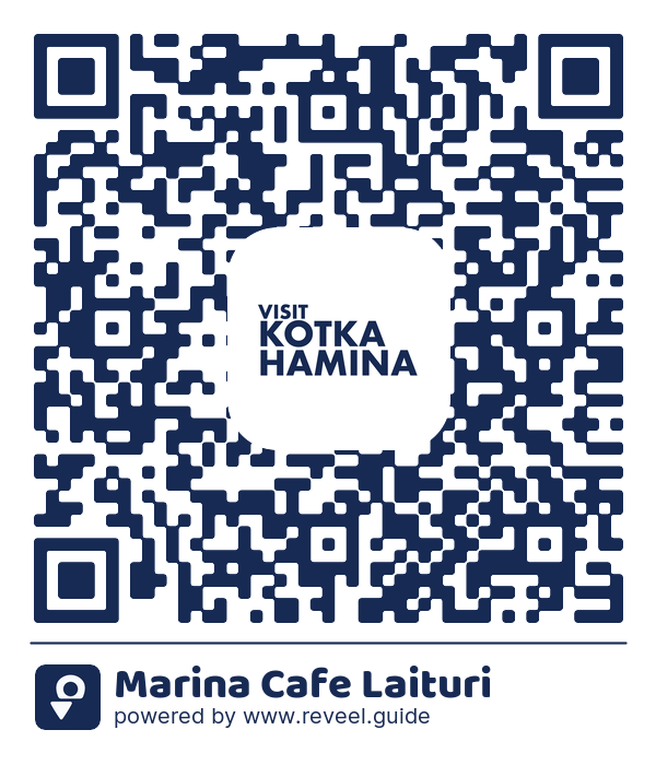 Image of the QR linking to the Marina Cafe Laituri