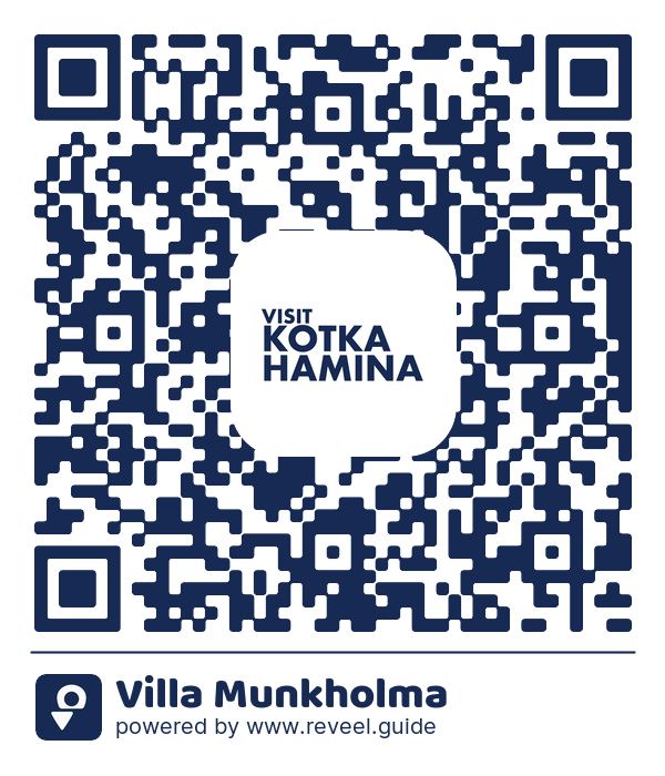 Image of the QR linking to the Villa Munkholma
