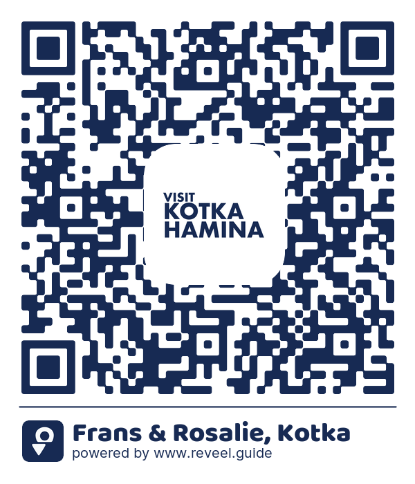 Image of the QR linking to the Frans & Rosalie, Kotka